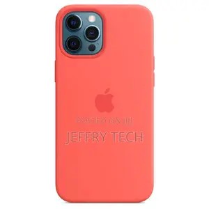 Apple iPhone 12 Pro Max Silicone Case With Magsafe – Pink Ci