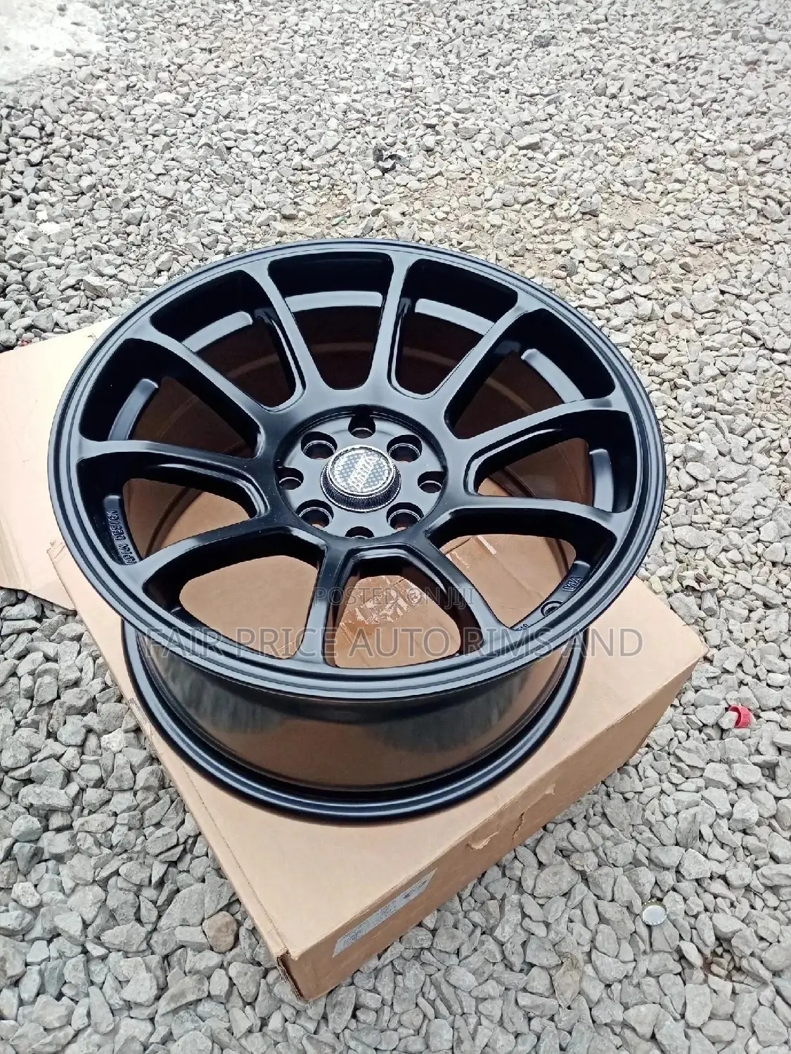 Rims Size 16 8holes Black