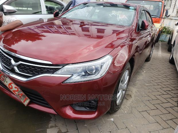 Toyota Mark X 2014 Red - thumbnail 13