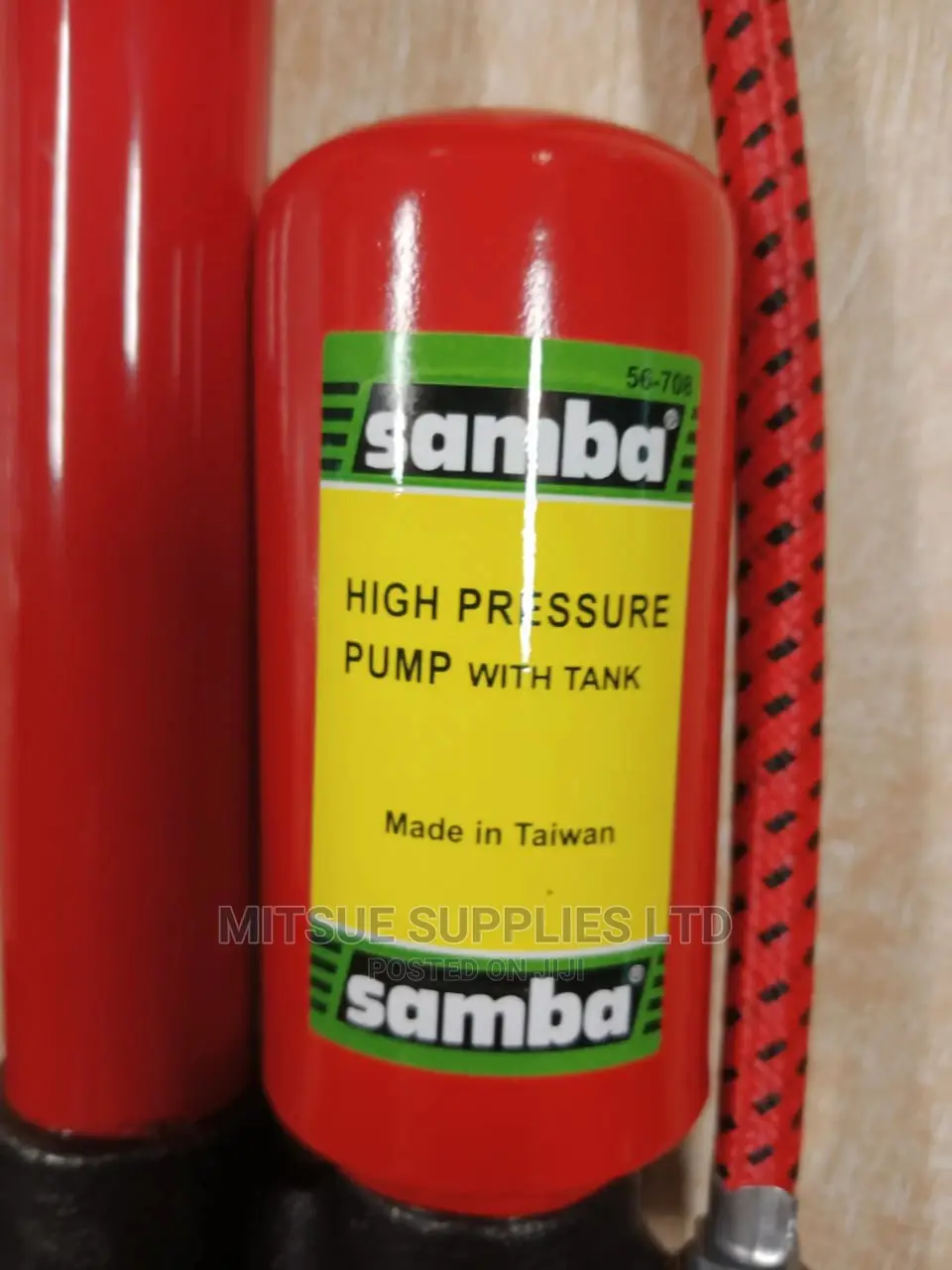 Samba High Pressure Hand Foot Pump With Accumulator