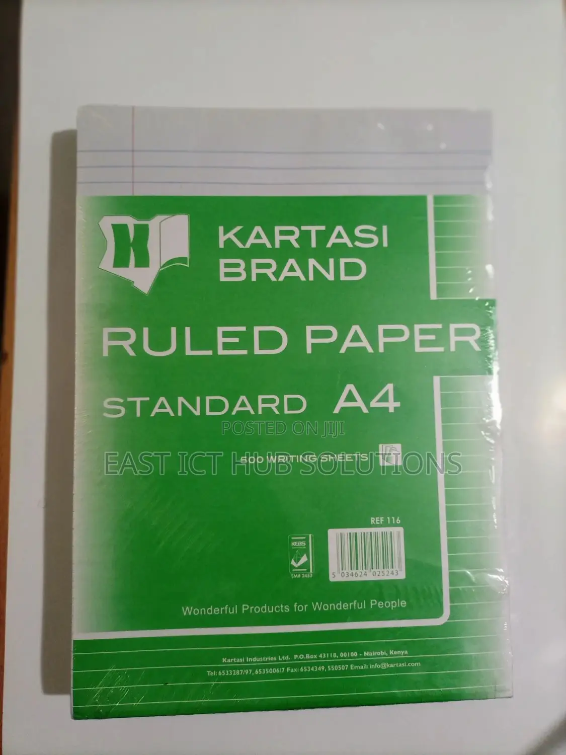 Fullscaps Karatasi Brand Ruled Paper A4 500sheets