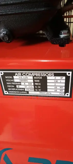 Air Compressor 100litres