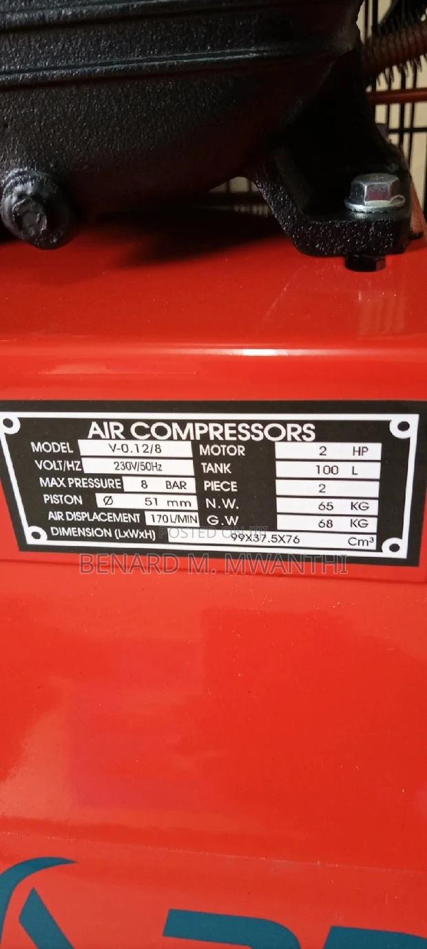 Air Compressor 100litres - thumbnail 4