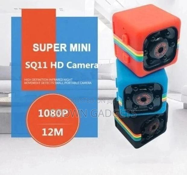 SQ11 Mini Camera HD Night Vision 1080P Mini DV Black - main view