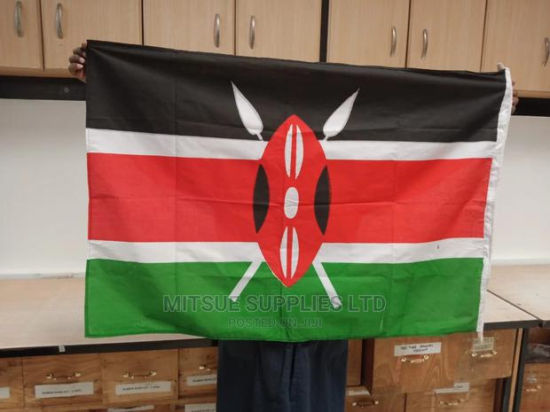 Medium Kenyan Flag 30X46 Inches