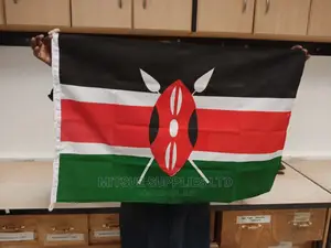 Small Kenyan Flag 24X36 Inches