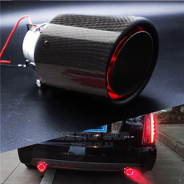 Illuminated Exhaust Carbon Fiber Pipe