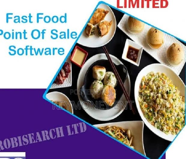 Java Fast Food and Restuarant Point of Sale System - main view