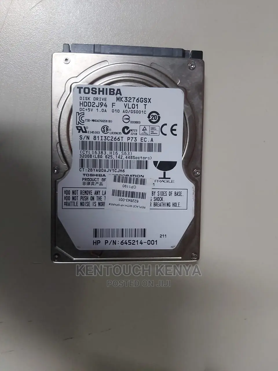 500GB Laptop 2.5 Inch Sata Internal Hard Disk HDD