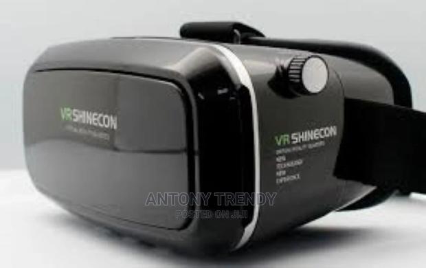 VR Shinecon 3D Virtual Reality Glasses for Smartphone, Black