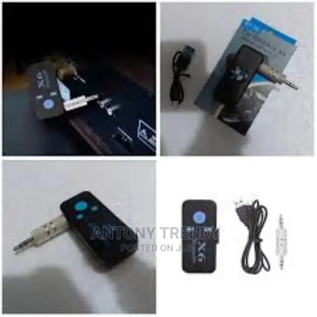 1 Pc X6 New Model 3.5MM Bluetooth Audio Adapter Bluetooth Re