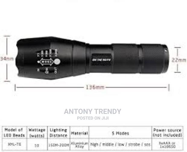 SPECIAL POWER: XML T6 Ultra Bright LED Flashlight With Adju - main view