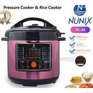 Nunix Pressure Cooker and Rice Cooker