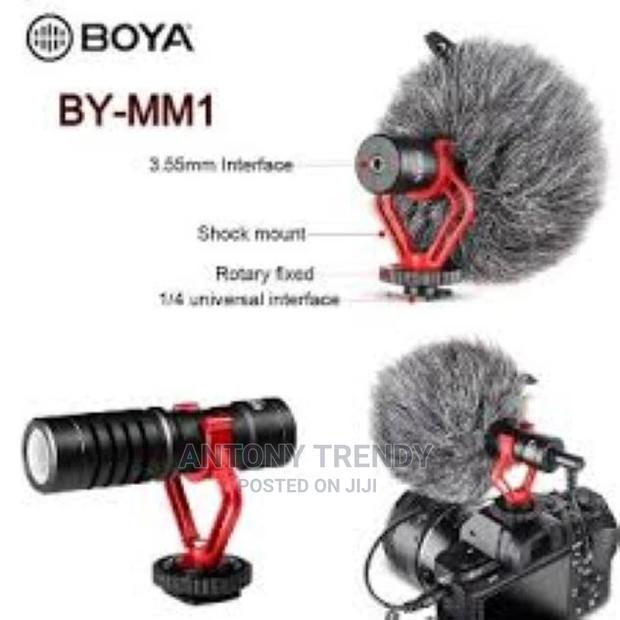 Boya By-mm1 Cardioid Mini Shotgun Microphone With Sk-psc1 Sm - main view