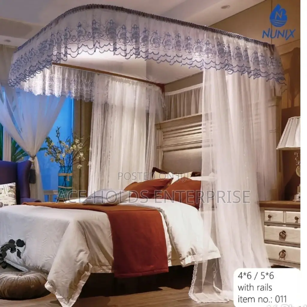 4*6 /5*6 Mosquito Nets With Rails