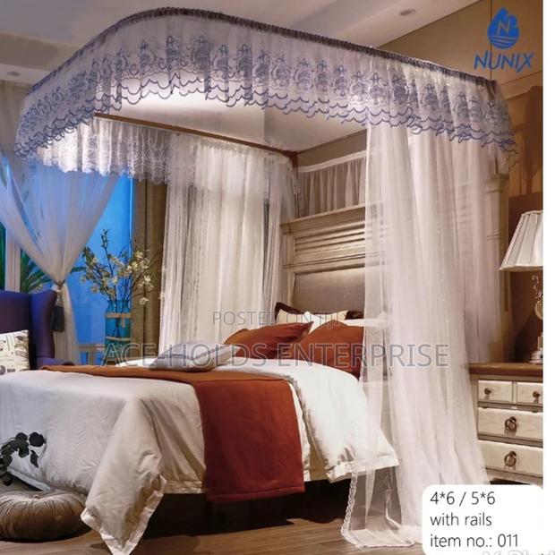 4*6 /5*6 Mosquito Nets With Rails