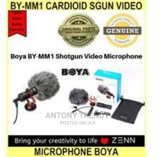 (By_mm1)Cardioid Shotgun Microphone With Sk-Psc1 Smartgrip