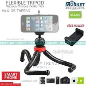 Camera Flexible Tripod, Cell Phone Tripod 12 Inch Gorilla Tr