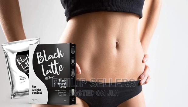 Dry Beverage With Charcoal Black Latte - thumbnail 3