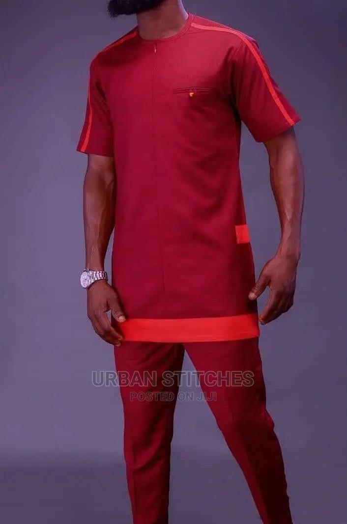Male Ankara Suits