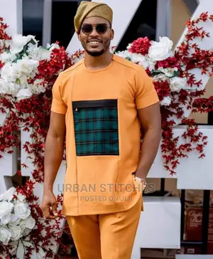 Male Ankara Suits