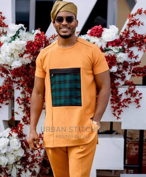 Male Ankara Suits