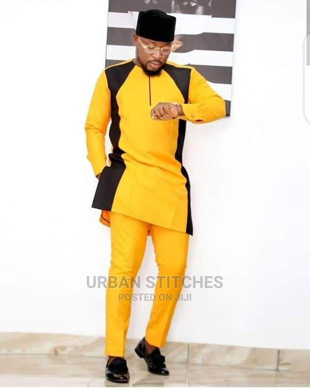Male Ankara Suits - main view