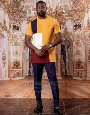 Male Ankara Suits