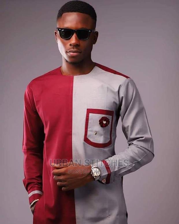 Male Ankara Suits - main view