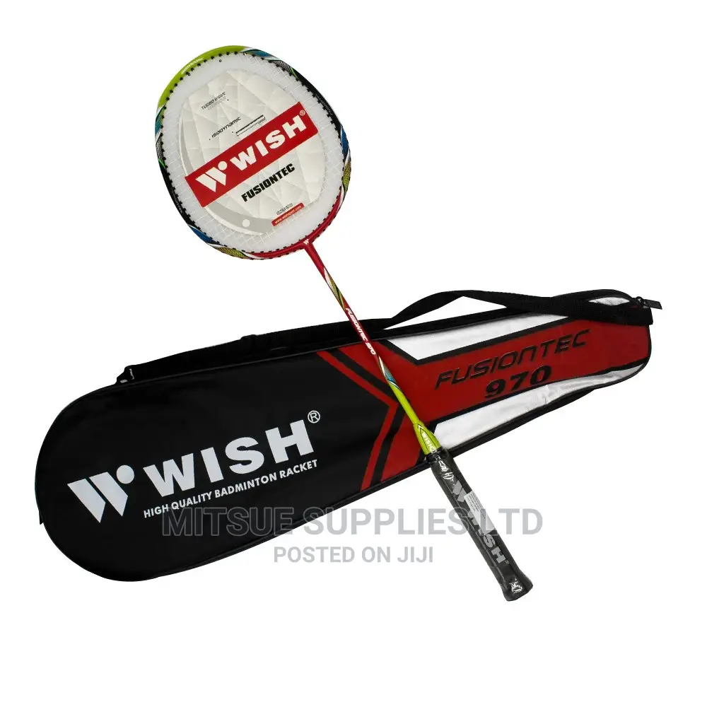 WISH Badminton Racket- FUSIONTEC 970-Without T Joint