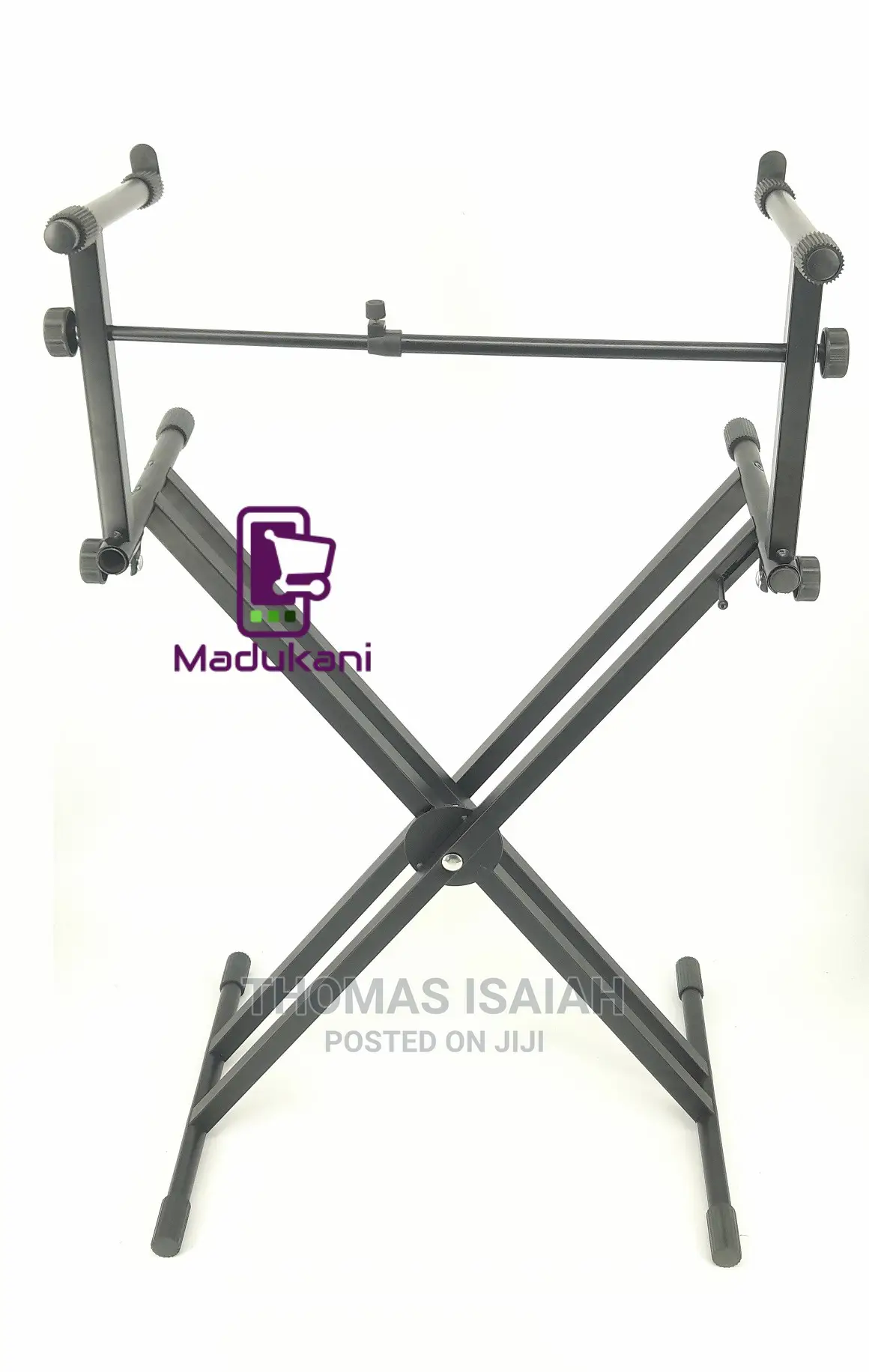 Heavy Duty, Double-Brace X" Keyboard Stand"