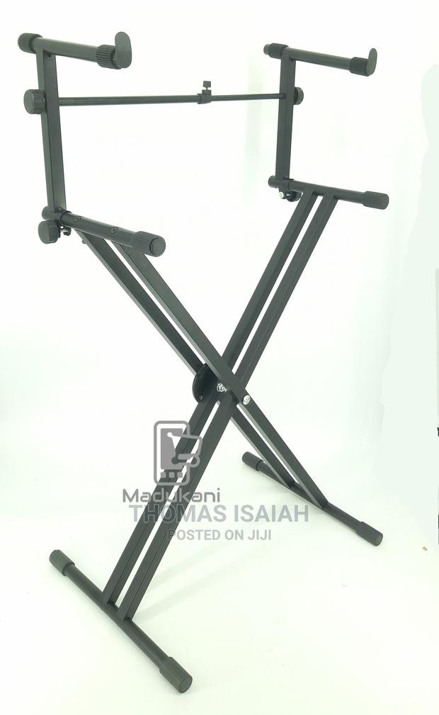 Heavy Duty, Double-Brace X" Keyboard Stand" - main view