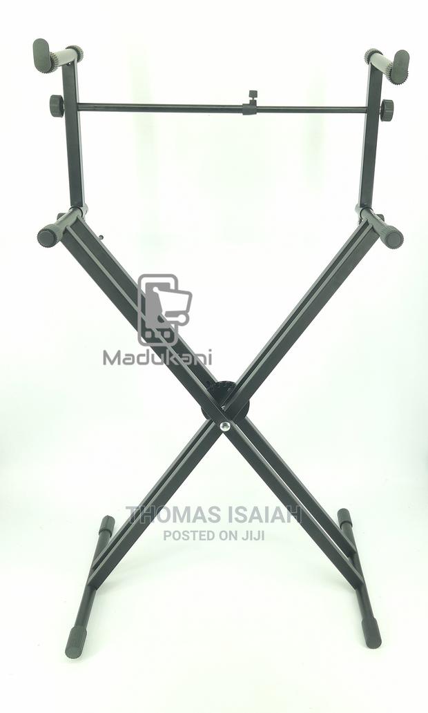 Heavy Duty, Double-Brace X" Keyboard Stand" - thumbnail 4