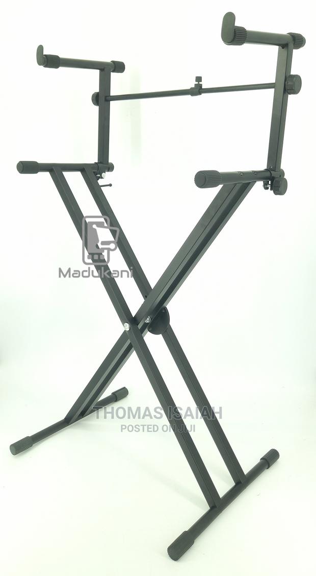 Heavy Duty, Double-Brace X" Keyboard Stand" - thumbnail 5