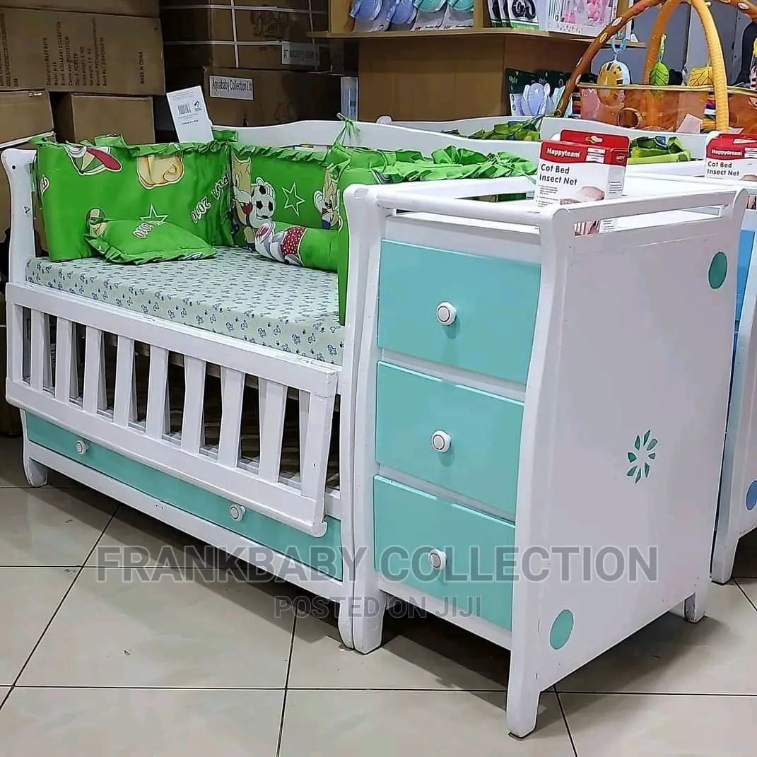 Wooden Baby Cot