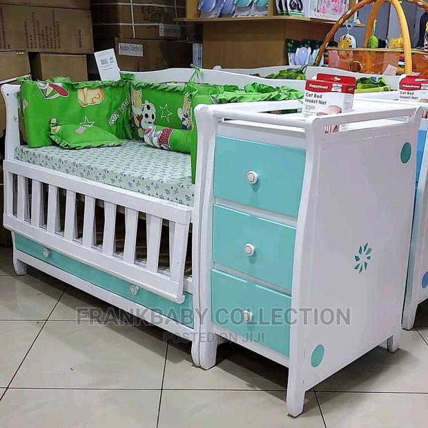 Wooden Baby Cot - thumbnail 3