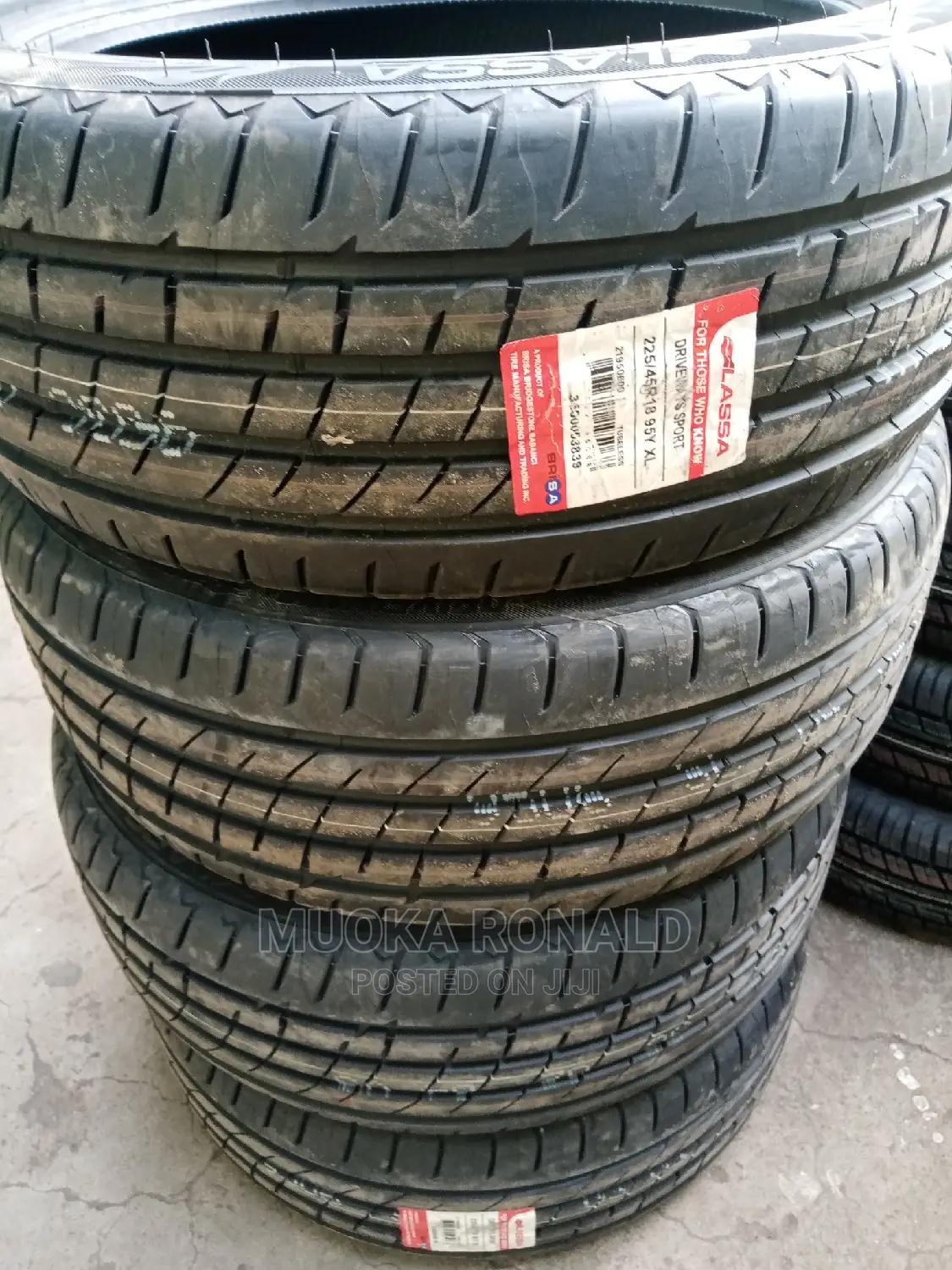 225/45r18 95Y XL Lassa Tyre Made in Turkey