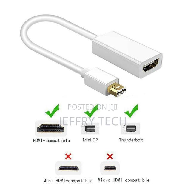 Mini Displayport Thunderbolt to HDMI Adapter Compatible iMac - thumbnail 3
