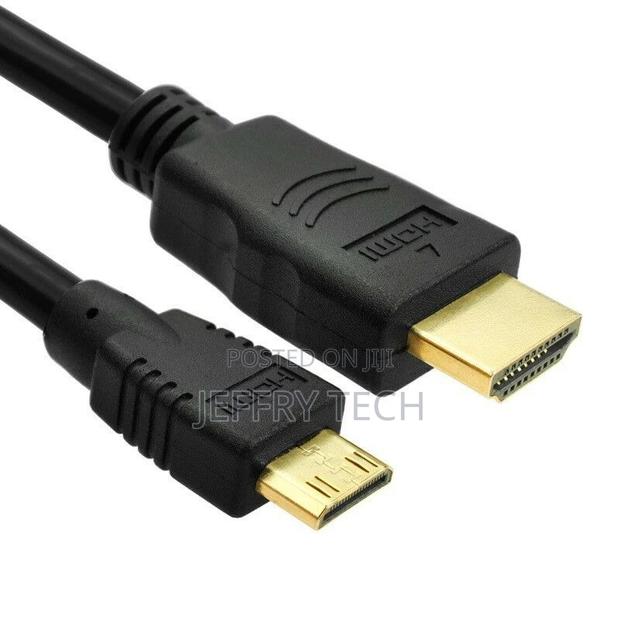3m Mini HDMI to HDMI Cable Gold Plated 3D Full HD 1080p Tabl - thumbnail 2