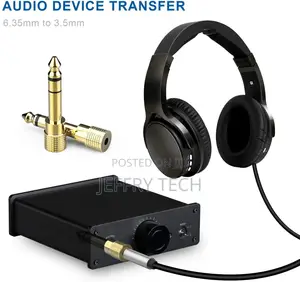 Headphone Adapter 6.35mm (1/4 Inch) Male to 3.5mm (1/8 Inch)