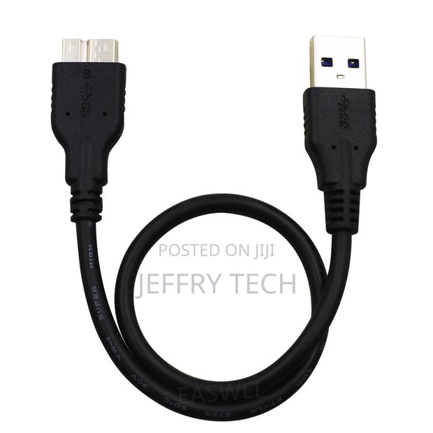 30CM USB 3.0 CABLE CORD FOR for Transcend 2 TB Storejet Hard