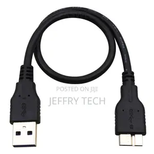 30CM USB 3.0 CABLE CORD FOR for Transcend 2 TB Storejet Hard
