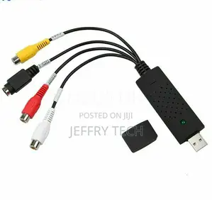 Audio Video Capture Converter Card TV Tuner Adapter Portable