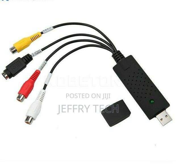 Audio Video Capture Converter Card TV Tuner Adapter Portable