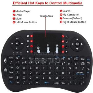 2.4ghz Wireless Backlit Mini Keyboard With Touchpad Mouse Co - thumbnail 2