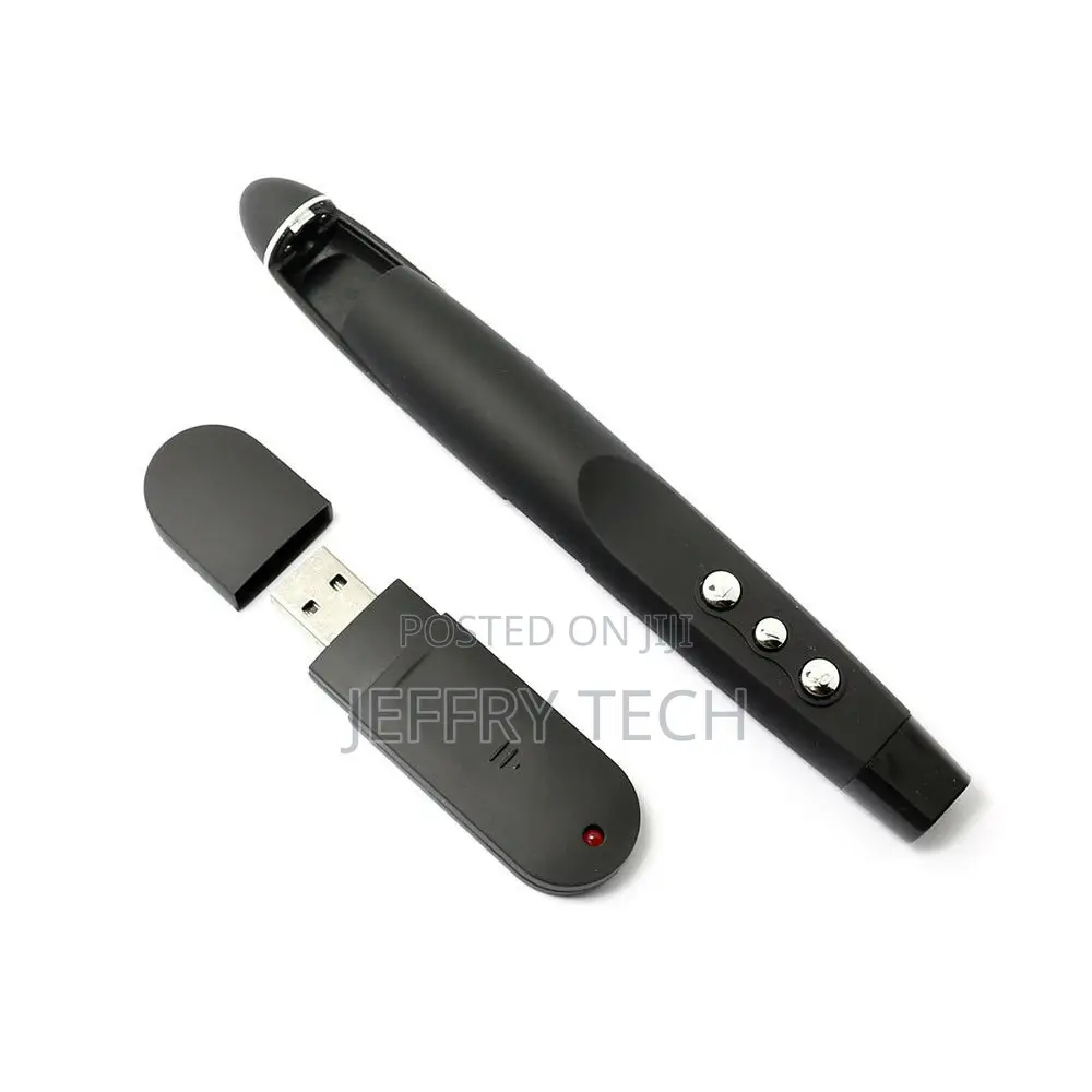 USB Wireless RF Remote PPT Presentation Red Laser Pointer/Pe