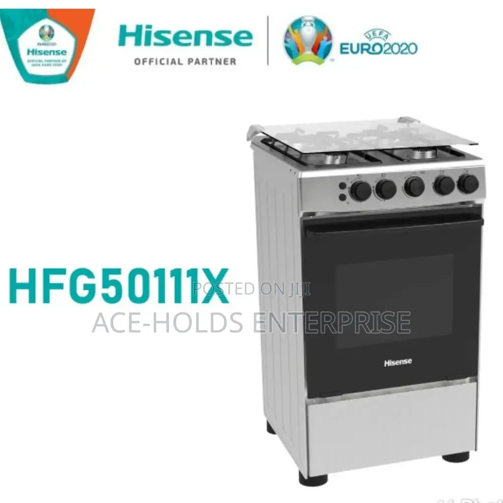 Hisense Free Stand Gas Cooker Gas 50cm.