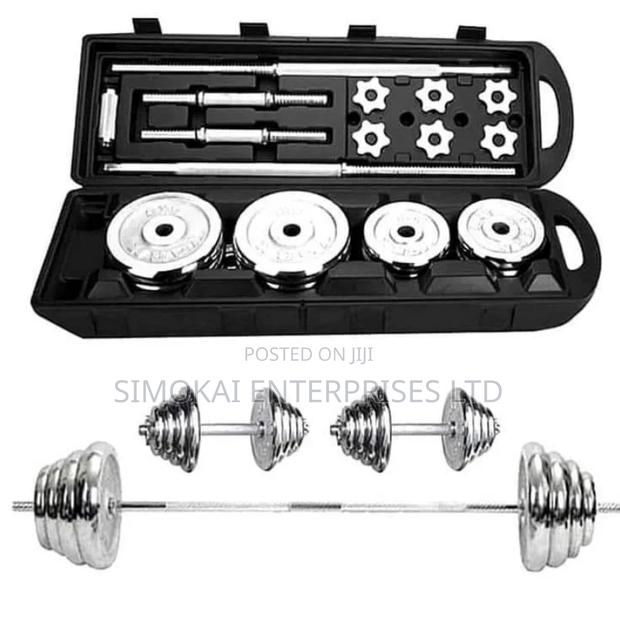 50kg Dumbell Sets With Casing - main view