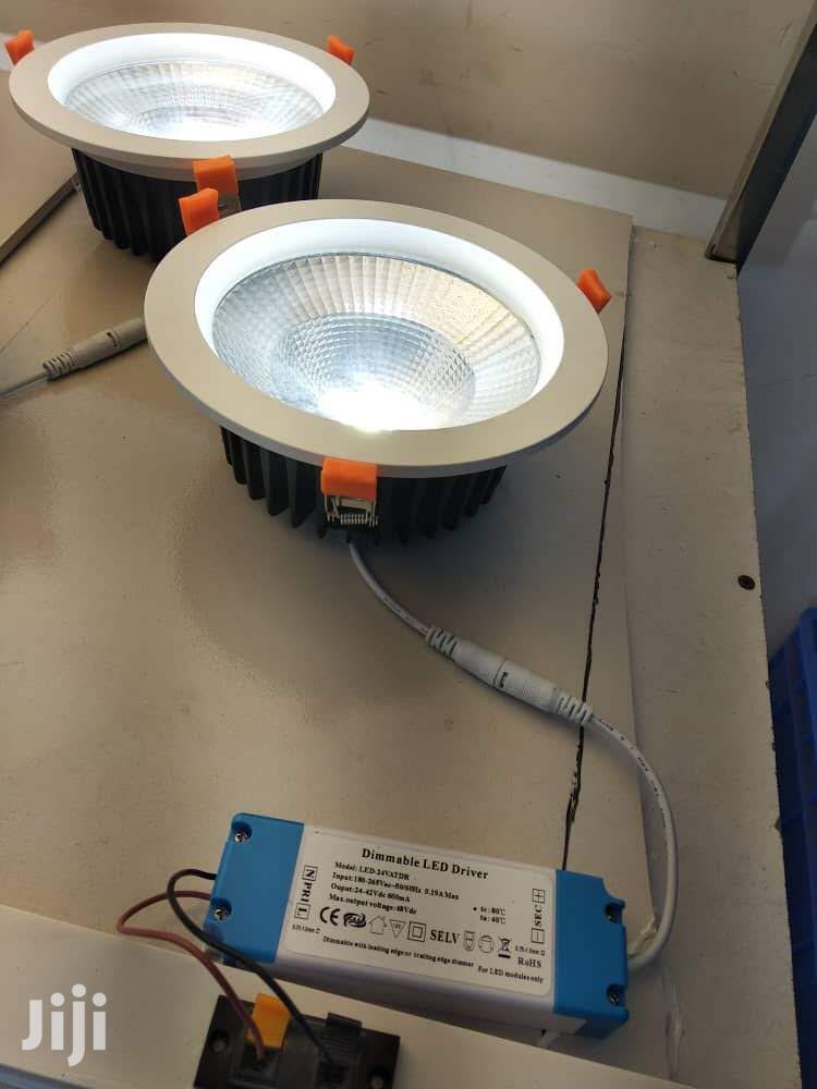25W LED Dimmable Downlights With Remote Control