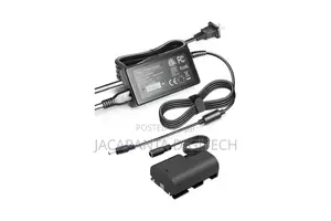 Dummy Battery and Adapter Canon Lp-E6 Battery Dc Coupler